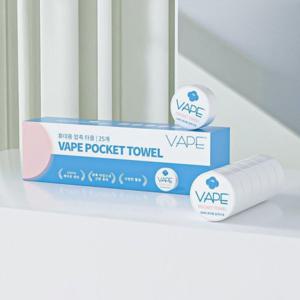VAPE 일회용 코인타월 휴대용타월 압축 포켓타올 여행용 스포츠타올