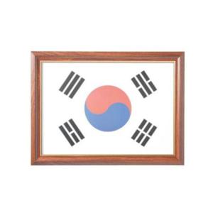 루미나D 태극기액자a3- 체리색 a3용