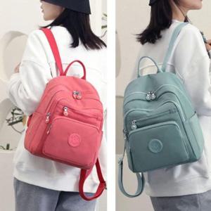 여성 데일리 책가방 외출 백팩 트롤리 결합 여행 가방