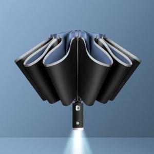 거꾸로 LED 완전자동 양산 겸 우산(스카이) 접이식 암막우산