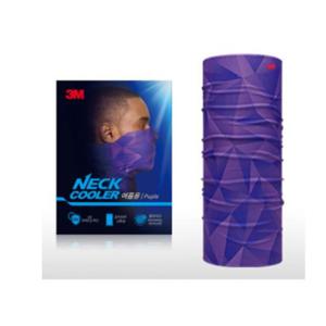 3M 넥쿨러 가벼운 쿨마스크 냉감 보라색 PN1000L PUR