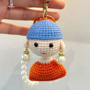 여성가방키홀더 액세서리 여성키링 뜨개패션 키링 여자가방키링 열쇠 키홀더