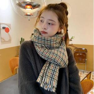 니트목도리 넥플러 숏머플러 방한 털머플러 겨울 밍크워머 고급 숄목도리