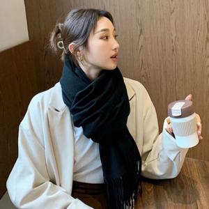 귀마개 소프트 깔끔 목도리 30대 디자인 방한넥워머 머플러 여자 겨울모자