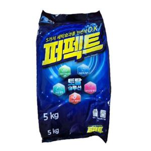 퍼펙트 토탈솔루션 5kg 리필 가루세제