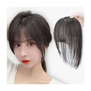 루미나D 시스루뱅 앞머리가발 자연스러운 티안나는 여성가발 브라운블랙