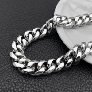 볼드커브체인 목걸이 14mm 선물목걸이 목걸이악세사리