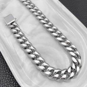 볼드커브체인 목걸이 10mm 악세사리목걸이 목걸이악세사리 목걸이패션 목걸이선물