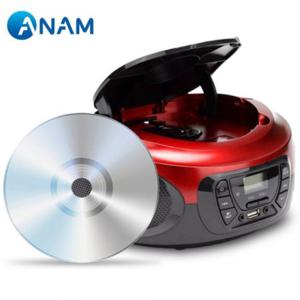 아남 A-87 포터블 CD플레이어 MP3/USB재생 AUX지원 FM라디오 어학용 탁상용