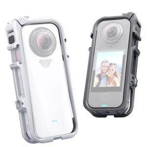 Insta360 X4 Air 전용 멀티 유틸리티 프레임 케이스 버클형 듀얼 콜드슈 1/4 가로설치