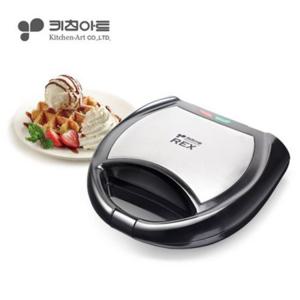 키친아트21JT/750W 와플메이커 홈메이드 크로플 만들기 간식 제조기 가정용