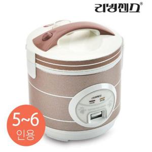 리빙센스NP5045/5-6인용 전기밥솥 일반 전기밥통 보온밥솥 찜기포함 가정용 캠핑