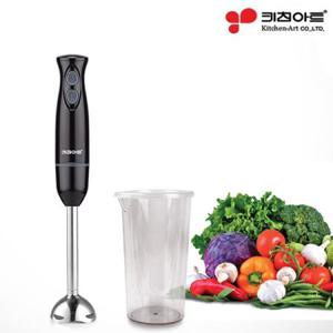 키친아트507 럭시 원터치 핸드블렌더 이유식 멀티 분쇄기 블랜더 핸드믹서 계량컵