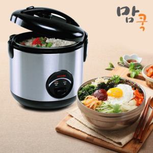 맘쿡100 전기밥솥 3인 4인용 미니밥솥 원터치 취사 보온 소형 밥통 일반 밥솥 원룸 자취생
