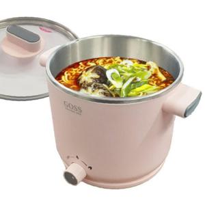 핑크 전기 간편 멀티포트 1.5L 스텐 라면포트
