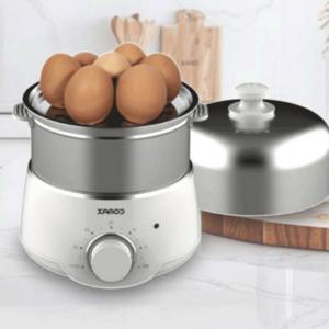 스텐 계란찜기 2단 찜통 위생 달걀 스티머 고급형 호빵 만두 야채