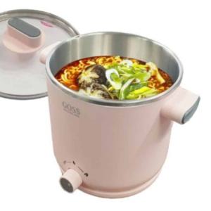핑크 1.5L 스텐 라면포트 라면물포트 멀티포트 전기라면냄비 라면주전자