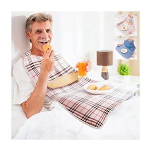 루미나D 턱받이 어르신 앞치마 방수 식사용 요양원 식포켓