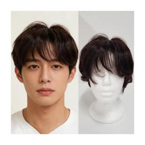 루미나D 남성 데일리 통가발 내츄럴 트렌드 커트머리 가발