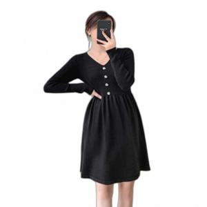 A라인 골지 원피스 하객패션 여름하객룩 예복원피스 결혼식하객룩여자 원피스하객룩