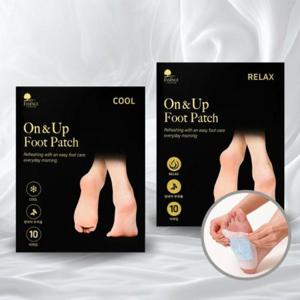 풋패치 1박스 온업 건강 발패치 쿨/릴렉스 10매 릴렉스패치 국산 국산
