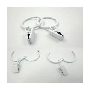 루미나D 커튼 고리 오픈형 집게 내경 32mm 20pcs 링 부자재