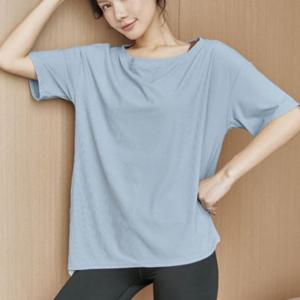 여성 커버업 티셔츠 필라테스복 요가복 상의 롱슬리브