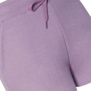 라운딩 와이드 밴딩 반바지 퍼플 1P 데일리 면바지
