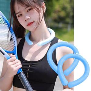 1+1 아이스 쿨링 넥쿨러 여름 냉감 목걸이 목 얼음 튜브 야외 작업 아웃도어