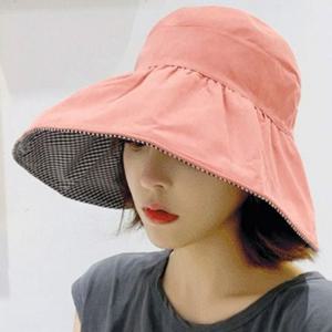 데일리 여성 보넷 모자 와이어 여름 벙거지 모자 여행용 휴대