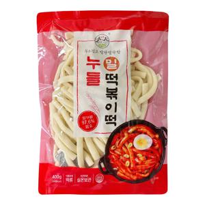 송학 누들 밀떡볶이떡 400g