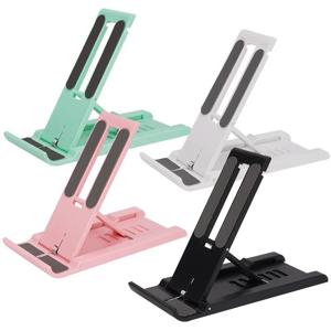 휴대용 휴대폰 거치대, 접이식 휴대폰 거치대 (아이패드, 아이폰, 삼성 S23 호환), 확장형 휴대폰 홀더, 데스크탑 브래킷