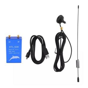 RTL.SDR USB 수신기 RTL2832U R820T2 100KHz-1.7GHz UHF UV HF