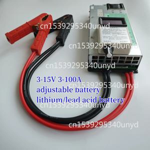 3-15V 3-100A 12V 100A 조정 가능한 충전기 리튬 이온 배터리 납 산성 배터리 용 14.6V 100A 12.6v 100A 리튬 폴리머