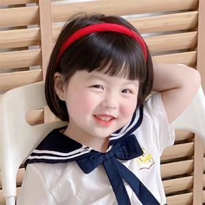 헤어 액세서리 확장 코스프레, 짧은 합성 가발 모자 모자, 보보 헤어피스, 어린이 모자, 사진 소품