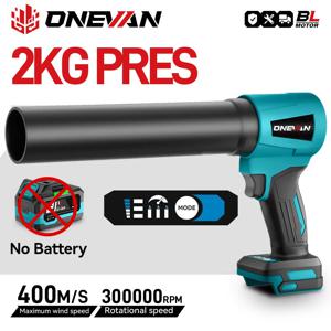 ONEVAN 400M/S 브러시리스 터보 팬 4000W 강력 전동 에어 블로워 휴대용 제트 팬 나뭇잎 먼지 제거 도구 (마키타 배터리 핀용)