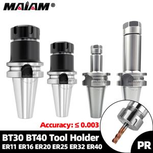 정확도 0.003 BT30 BT40 ER11 ER16 ER20 ER25 ER32 ER40 툴 홀더 CNC 머신 머시닝 센터 BT ER 척 공구 스핀들 핸들