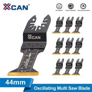 XCAN 44mm 티타늄 진동 톱 블레이드 금속 절단 멀티 도구 블레이드 금속 목재 플라스틱 용 샤프 멀티 커터 블레이드
