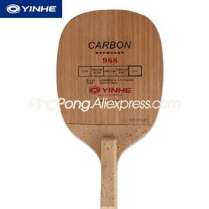 기존 YINHE 988 탄소 탁구 블레이드 빠른 공격 일본어 Penhold JS 핸들 라켓 탁구 박쥐 패들