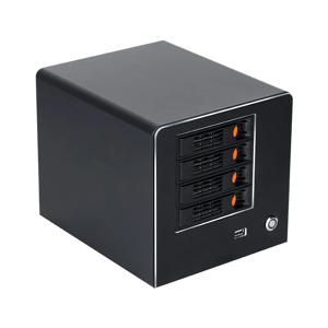 홈 데스크탑 PC NAS 인텔 셀러론 N2940 프로세서, 4개 SATA 베이 지원, 2.5/3.5인치 HDD, 윈도우 10/Win7, FreeNAS, RAID 지원