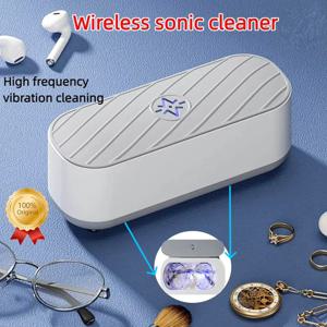 45000Hz 초음파 세척기 USB-C 충전식 딥 클린 주얼리 안경 시계 고주파 진동 가정 여행용 2026