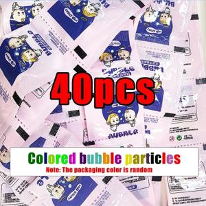 10-40pcs 버블 머신 보충 액체 다채로운 버블 농축 과립 10pcs ≈ 750ml 버블 건 보충 과립