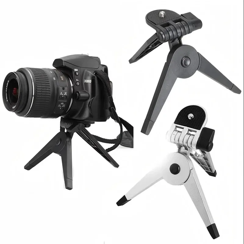 캐논 니콘 소니 카메라 DV 캠코더 DSLR SLR 카메라 삼각대 액세서리 스트랩 벨트 용 범용 휴대용 접이식 삼각대 스탠드