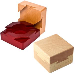 불가능한 퍼즐 상자 비밀 열림 마법 서랍 3D 나무 두뇌 티저 퍼즐 성인 어린이 서프라이즈 선물 소녀 소년용