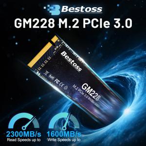 베스토스 PCIe 3.0 NVMe M.2 2280 인터페이스 SSD 128GB 256G 512GB 1TB 2TB Gen3 솔리드 스테이트 드라이브 PC 노트북용
