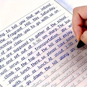 3D 이탤릭체 영어 캘리그래피 연습장 - 일상 연습을 위한 완벽한 글자와 단어가 포함된 재사용 가능한 손글씨 복사본