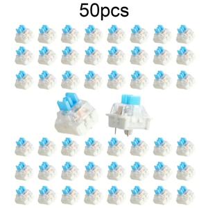 50 PCS 키보드 스위치 키보드 클리커 키 교체 3 핀 촉각 스위치 키보드 교체 액세서리