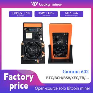 2026년 업그레이드 SHA256 ASIC 채굴기 Bitaxe Gamma 601/602 1.7~1.8TH/s 35W 저소음 가정용 BTC 암호화폐 채굴기
