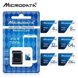 클래스 10 마이크로 TF SD 카드 128GB 64GB 32GB 16GB 8GB 4GB TF 카드 메모리 카드 32GB 플래시 USB 미니 펜 드라이브 카드