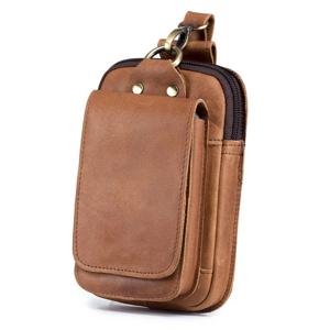 빈티지 소가죽 벨트백 휴대용 대용량 허리 가방 여행용 패니팩